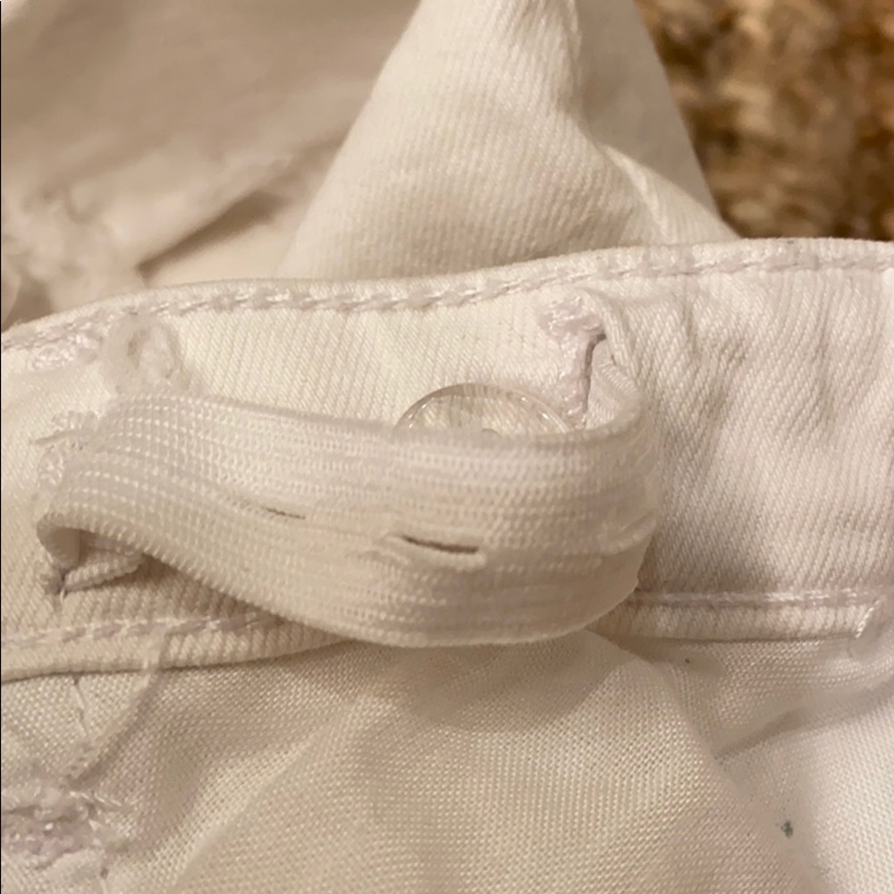 ZARA KIDS WHITE RIPPED JEANS - Picture 9 of 13